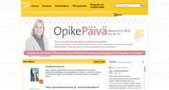 Desktop Screenshot of opike.fi